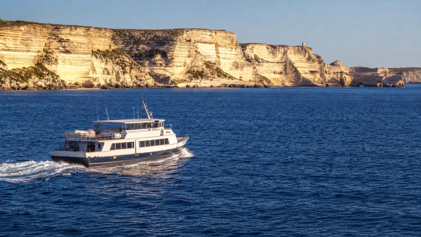 Bateau Bonifacio → Lavezzi / Sardaigne