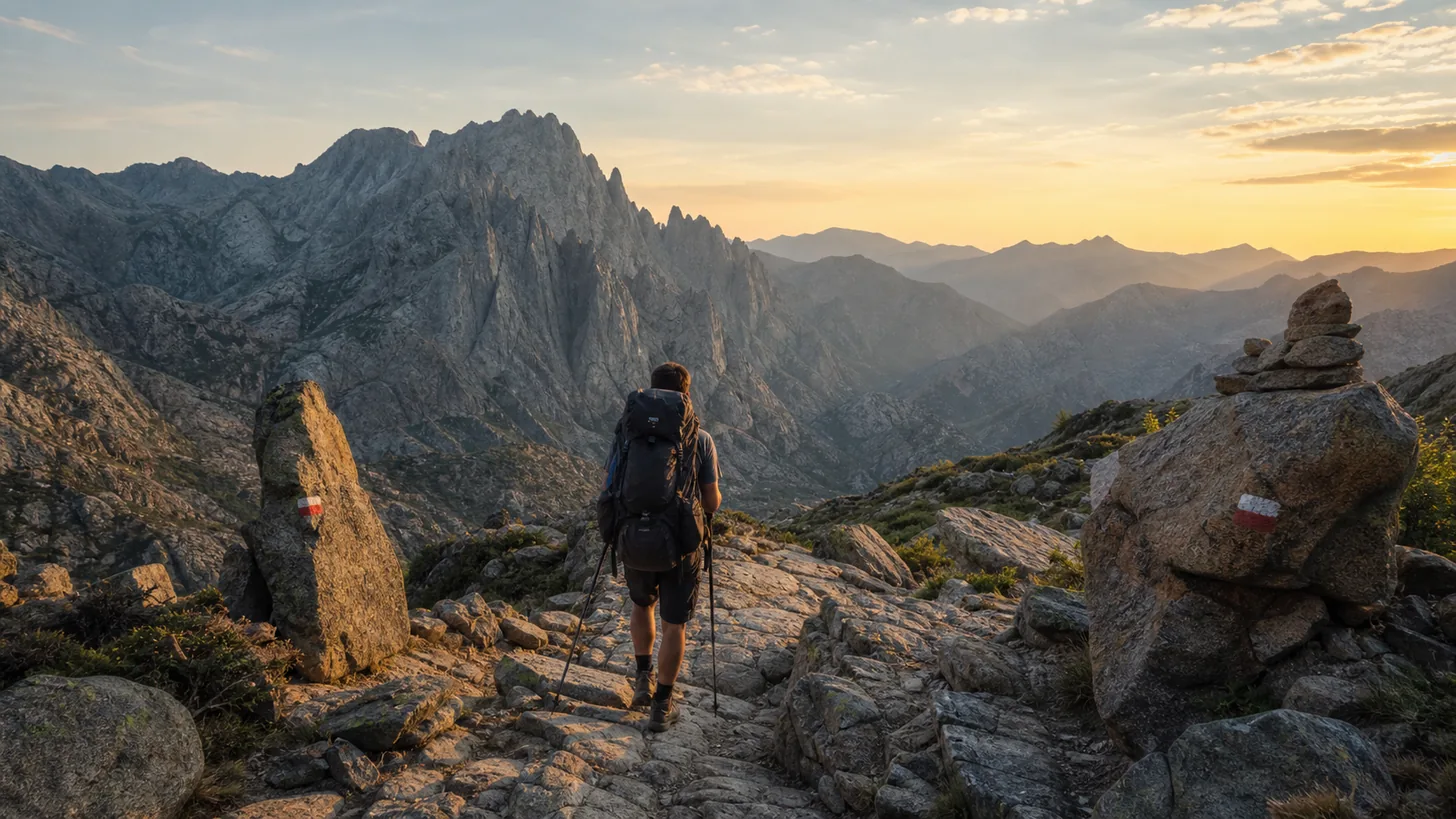 Bivouac & ravitaillement sur le GR20