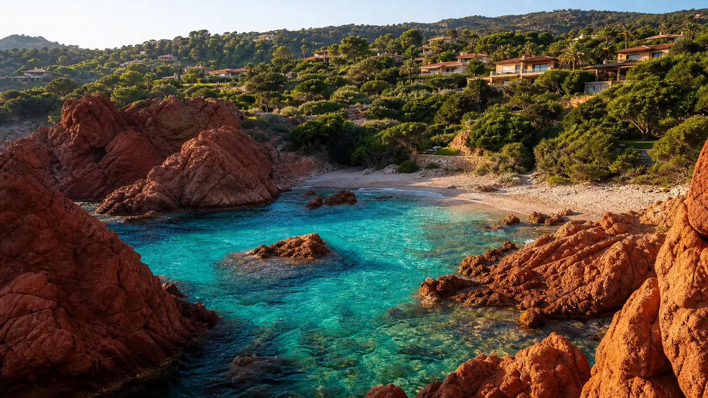 Plage de Cala Rossa