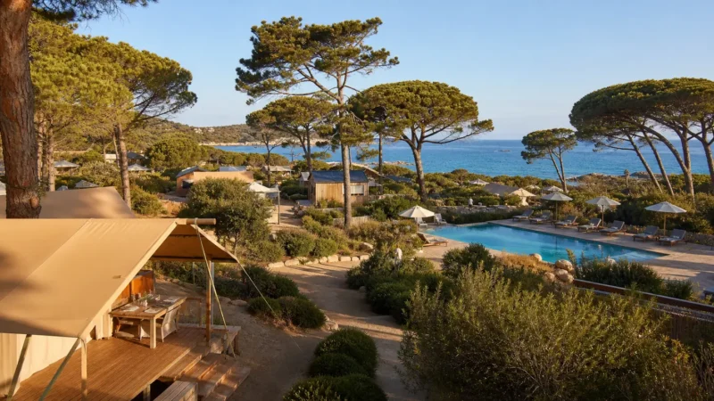 Camping avec piscine en Corse-du-Sud
