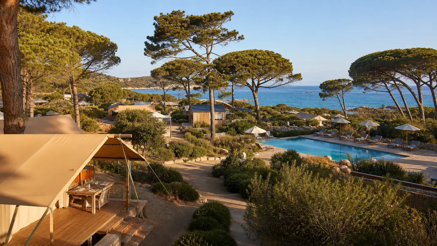 Camping avec piscine en Corse-du-Sud