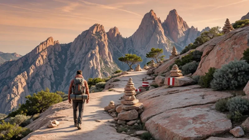 Toutes les étapes du GR20 : l'itinéraire complet