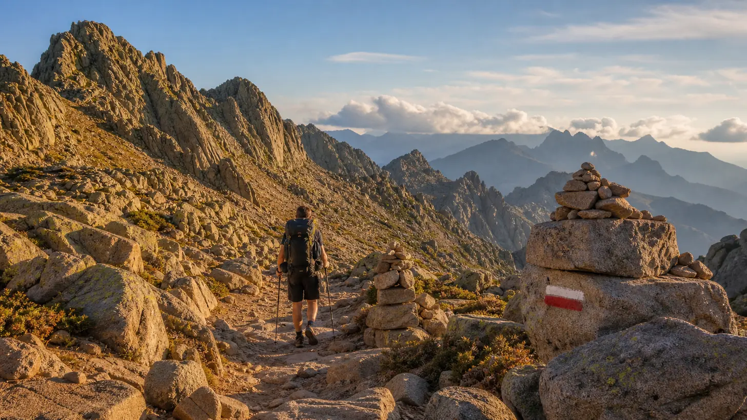 GR20 : distance, durée & dénivelé