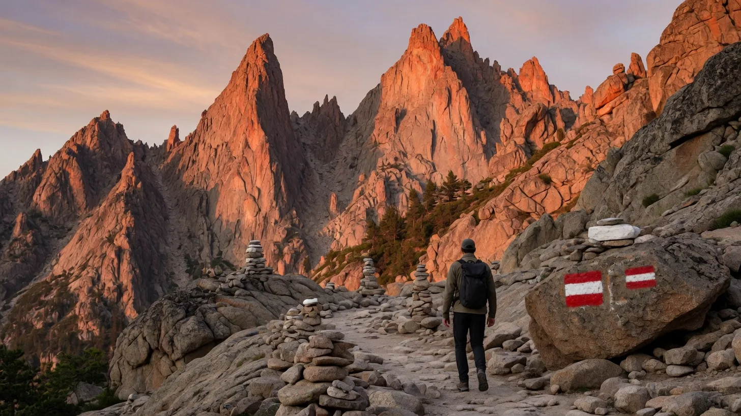 GR20 sud : étapes Vizzavona → Conca