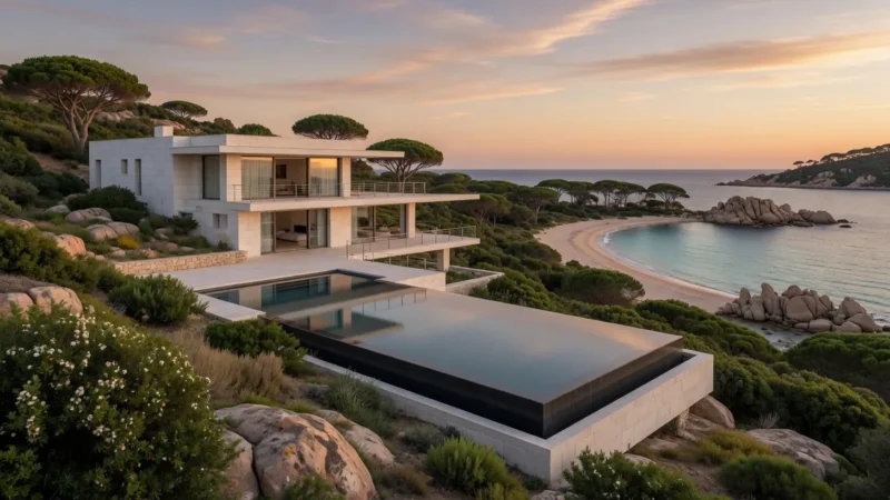 Louer une villa avec piscine à Porto-Vecchio