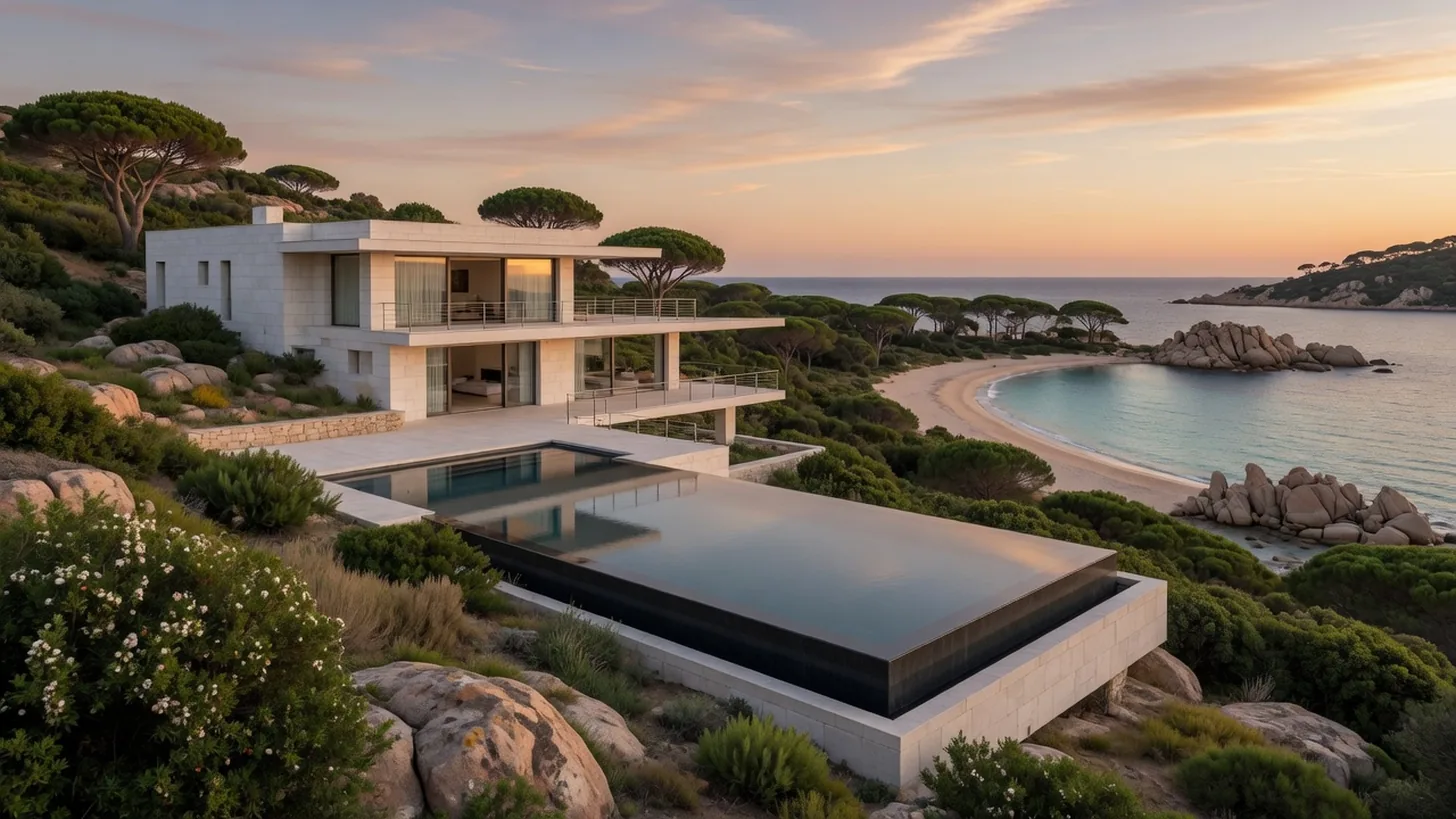 Louer une villa avec piscine à Porto-Vecchio