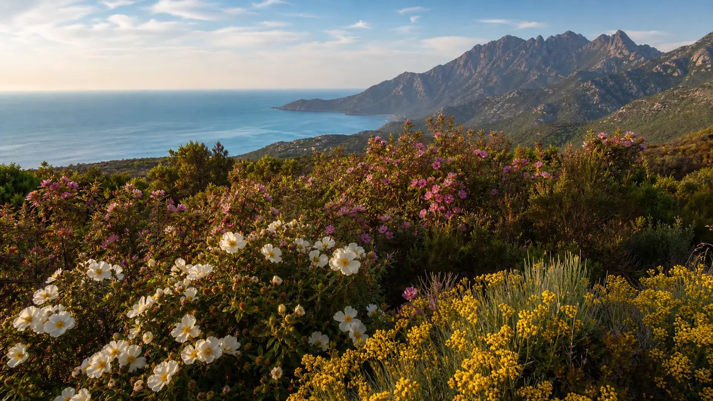 Le maquis corse : l&rsquo;âme végétale de l&rsquo;île
