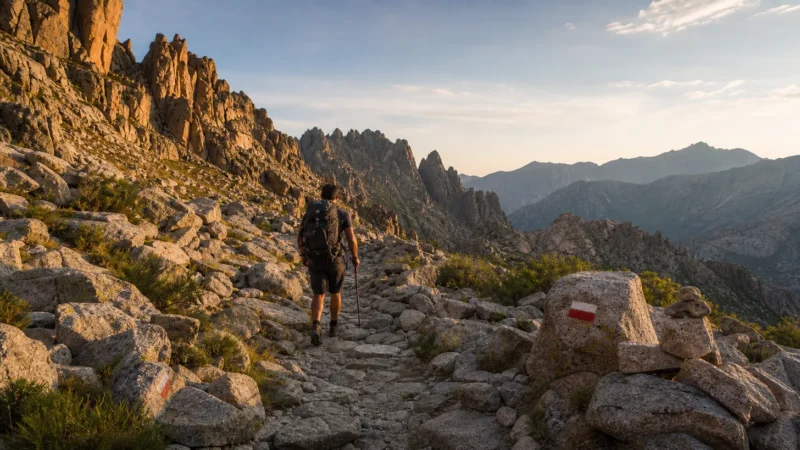 Sac de couchage & tente GR20