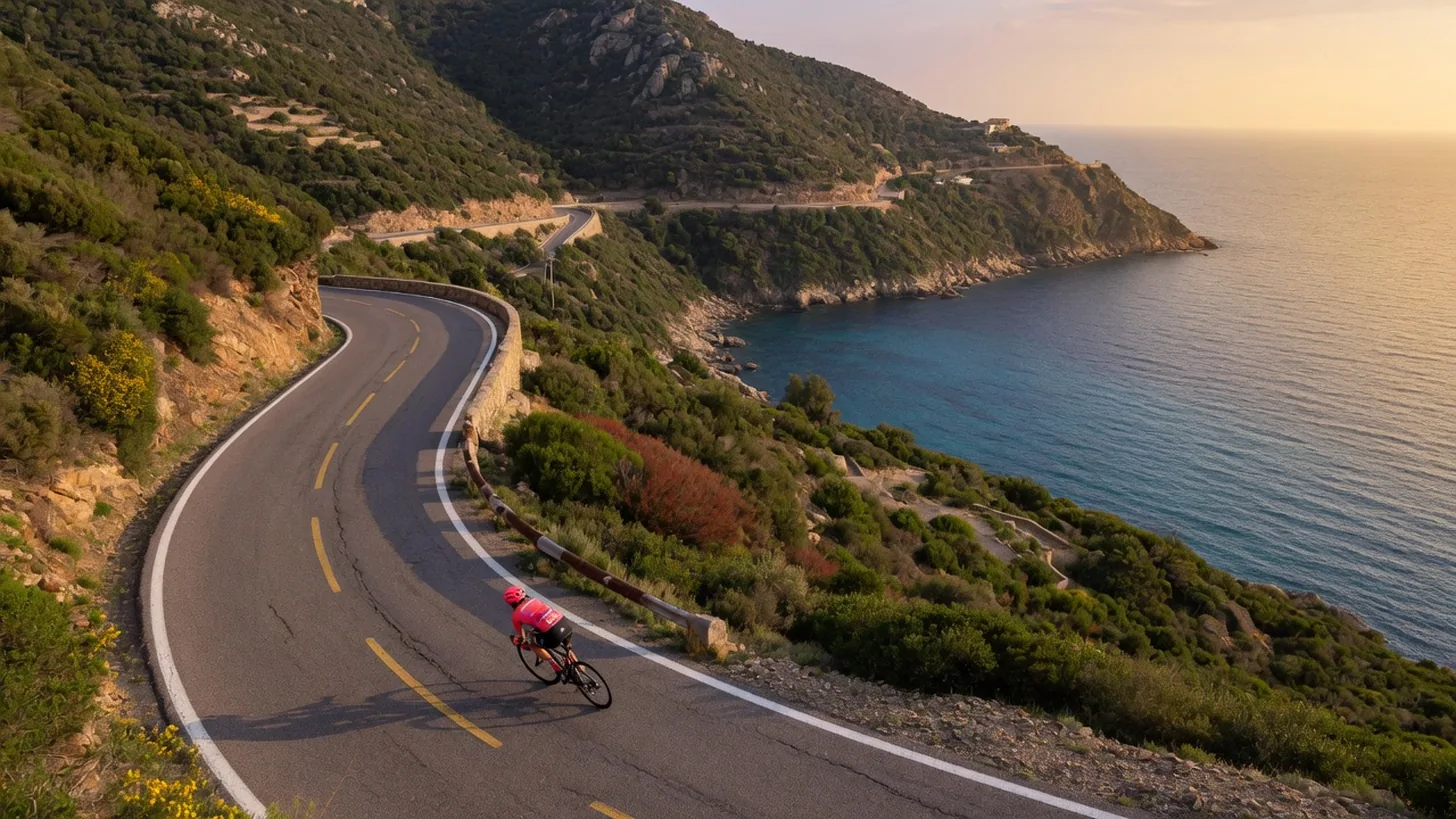 Tour de Corse à vélo électrique (itinéraire assisté)