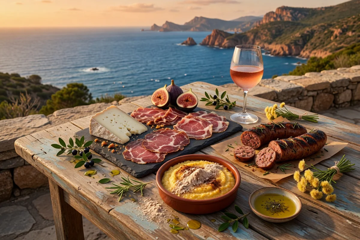 Spécialité culinaire corse, que goûter en priorité entre maquis et littoral ?