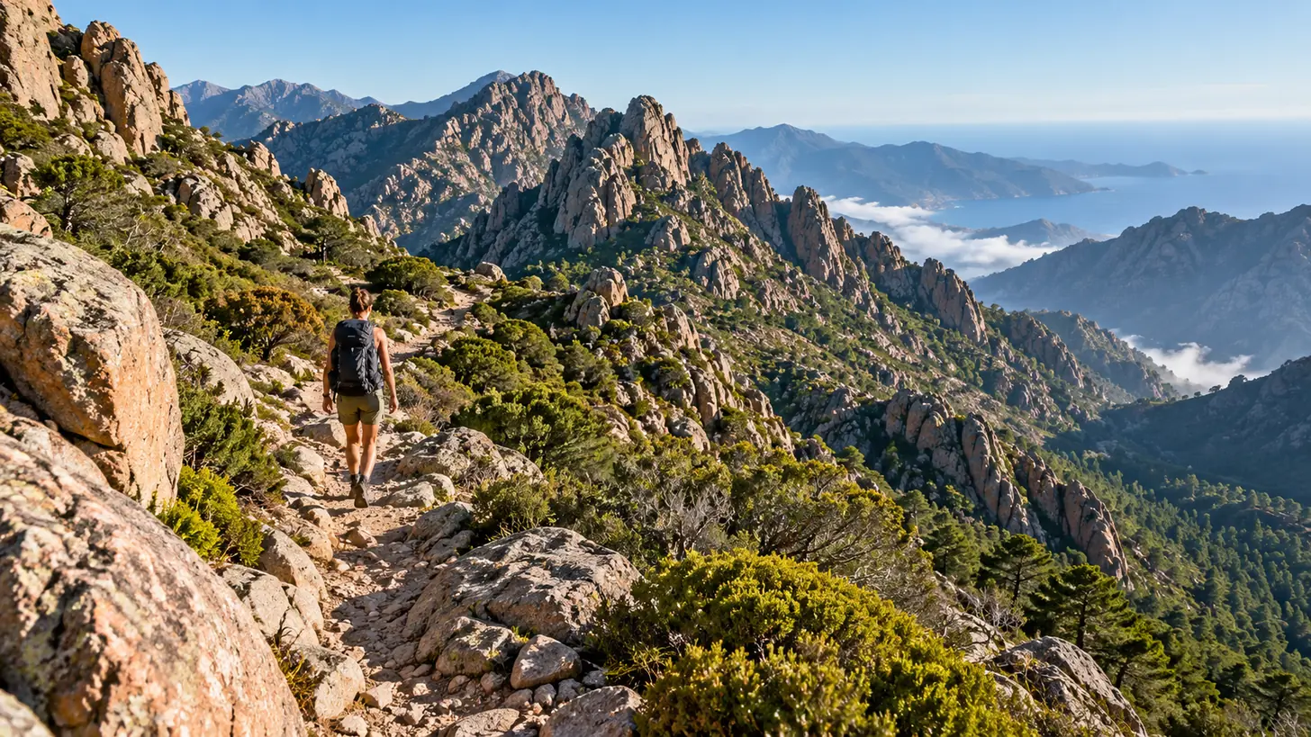Record du GR20 aller-retour : le temps de Grégory Camerlo